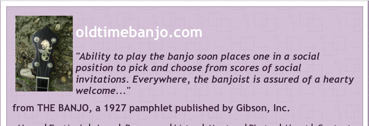 banjo and funny saying